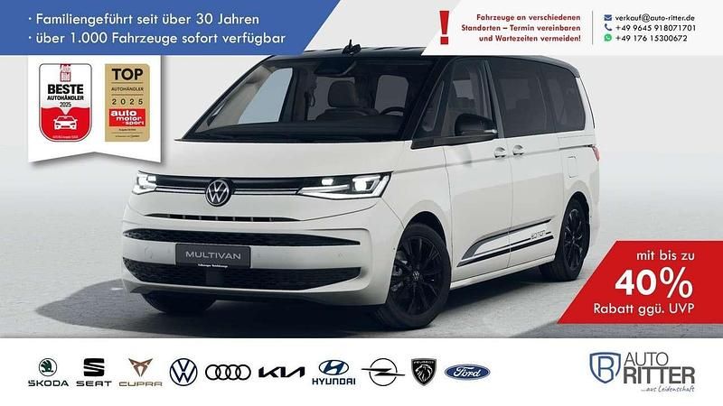 Neu VW Multivan Edition 150 PS (110 kW) 2025 Pure white / dach schwarz Van