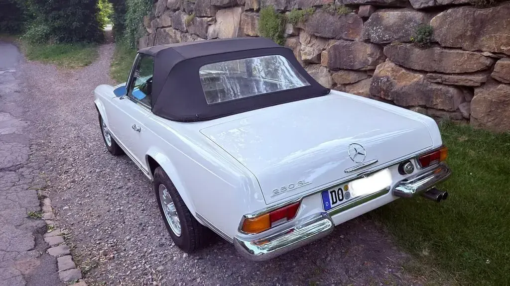 Gebraucht Mercedes SL280 170 PS (125 kW) 1969 Weiß Cabrio