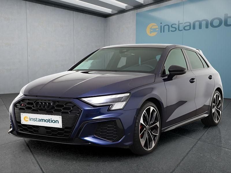 Blau Gebraucht 2023 Audi S3 Limousine | 43.049 € (Fairer Preis) - Bild 1/4