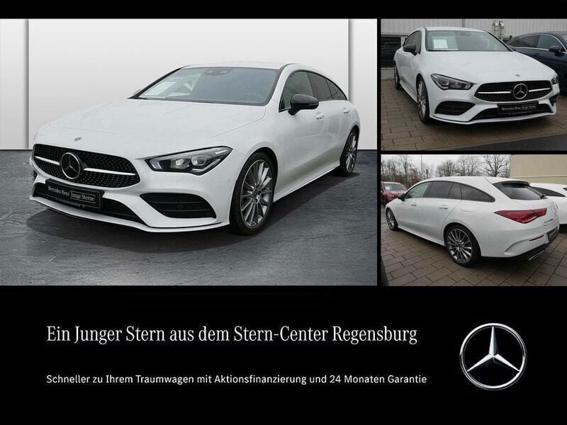 Digitalweiß Gebraucht 2023 Mercedes CLA200 Shooting Brake AMG Kombi | 31.998 € (Guter Preis) - Bild 1/4