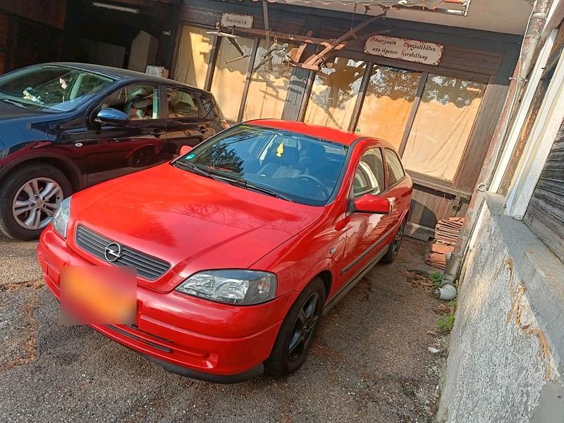 Gebraucht Opel Astra 2001 Rot Coupé
