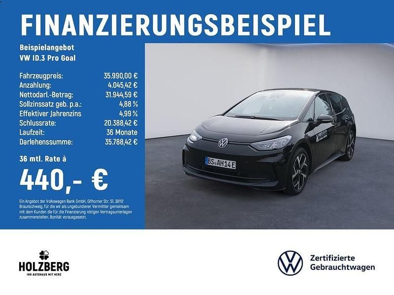 Gebraucht VW ID.3 Pro 169 kW (231 PS) 2025 Schwarz Kleinwagen