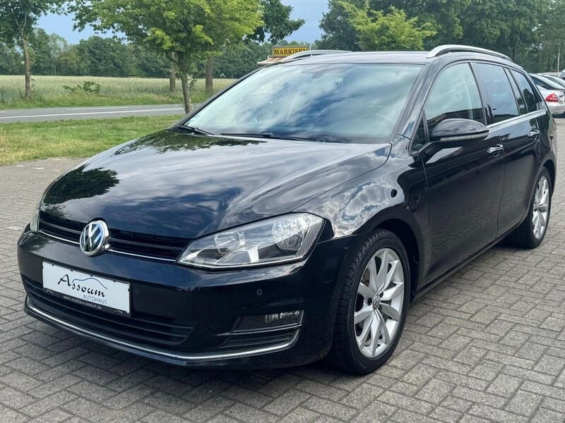 Gebraucht VW Golf VII Sportline 110 PS (80 kW) 2015 Schwarz Kombi