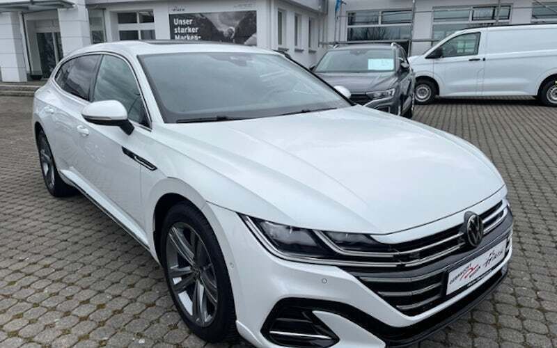 Gebraucht VW Arteon R-line 200 PS (147 kW) 2023 Weiß Limousine