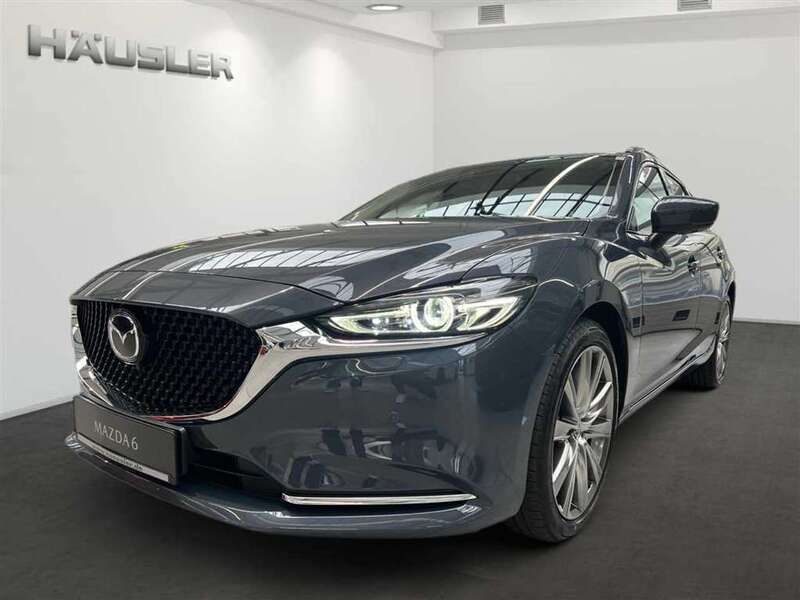 Polymetal grey Gebraucht 2024 Mazda 6 Exclusive-Line Kombi | 30.890 € (Guter Preis) - Bild 1/4