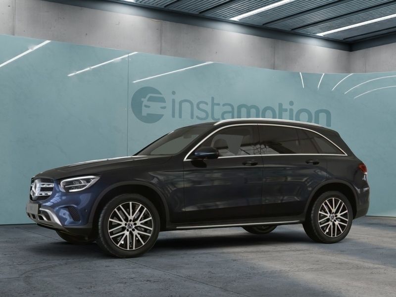 Blau Gebraucht 2022 Mercedes GLC300e SUV | 42.090 € (Etwas zu teuer) - Bild 1/3