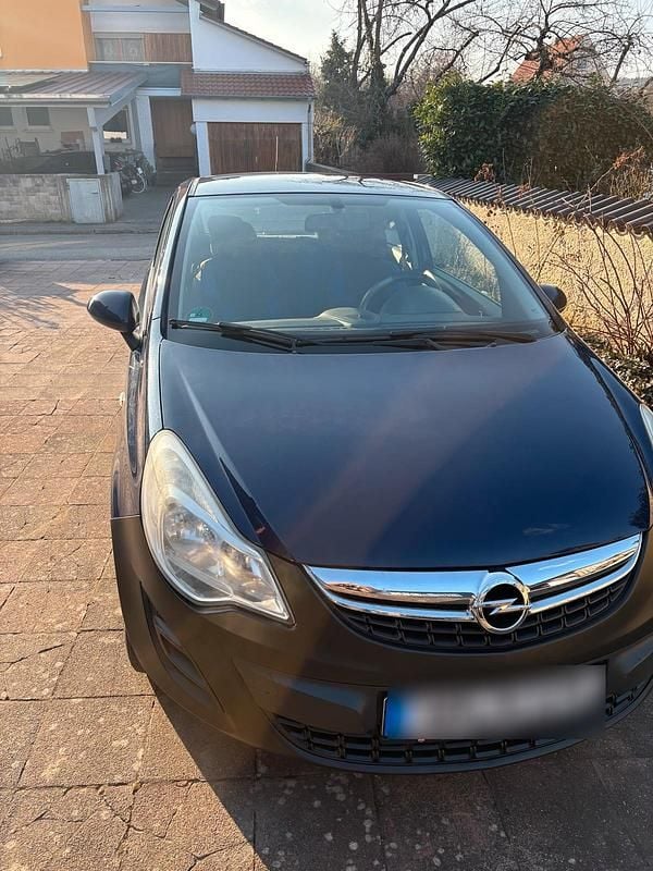 Gebraucht Opel Corsa 69 PS (50 kW) 2012 Blau Kleinwagen