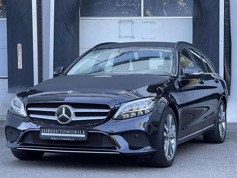 Schwarz Gebraucht 2021 Mercedes C220 Kombi | 23.800 € (Superpreis) - Bild 1/4