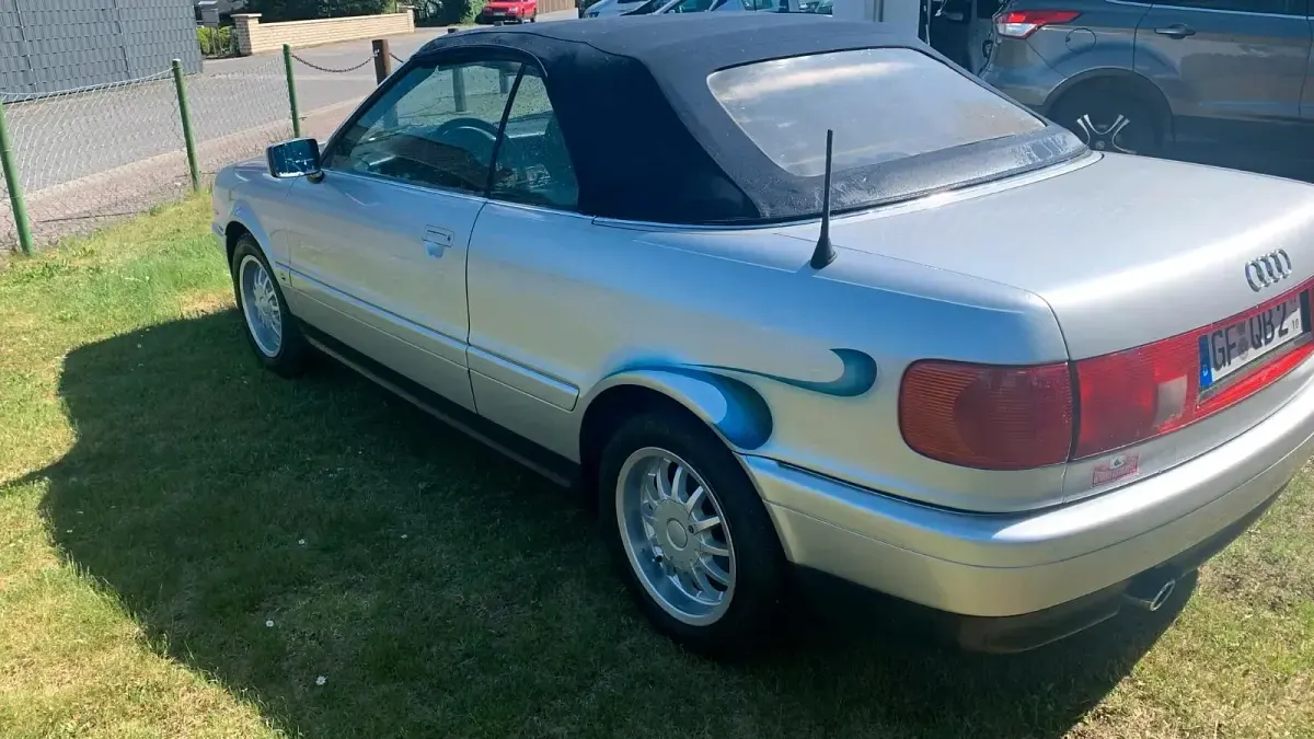 Gebraucht Audi 80 112 PS (82 kW) 1994 Silber Cabrio