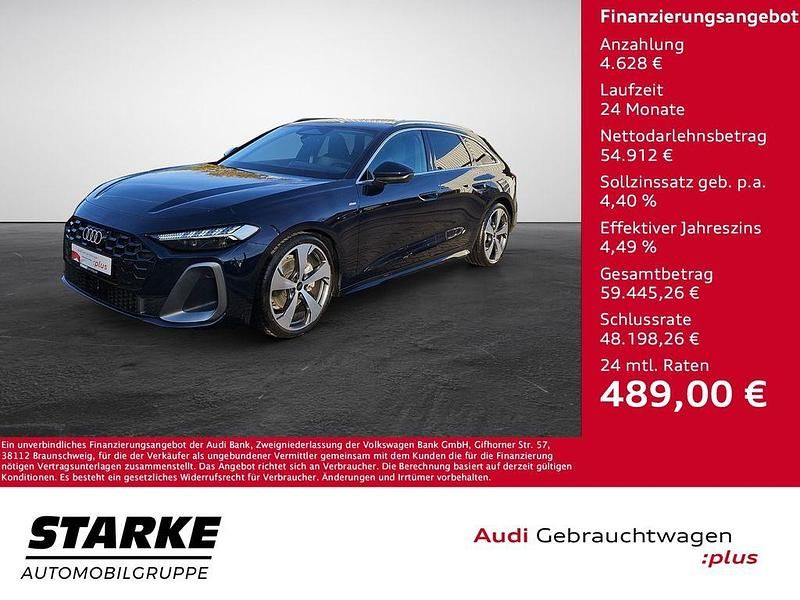 Magnetgrau Gebraucht 2024 Audi A5 S-Line Coupé | 59.540 € - Bild 1/3