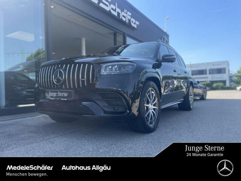 Lack obsidianschwarz (metallic) Gebraucht 2023 Mercedes GLS63 AMG AMG SUV | 136.939 € (Teuer) - Bild 1/4