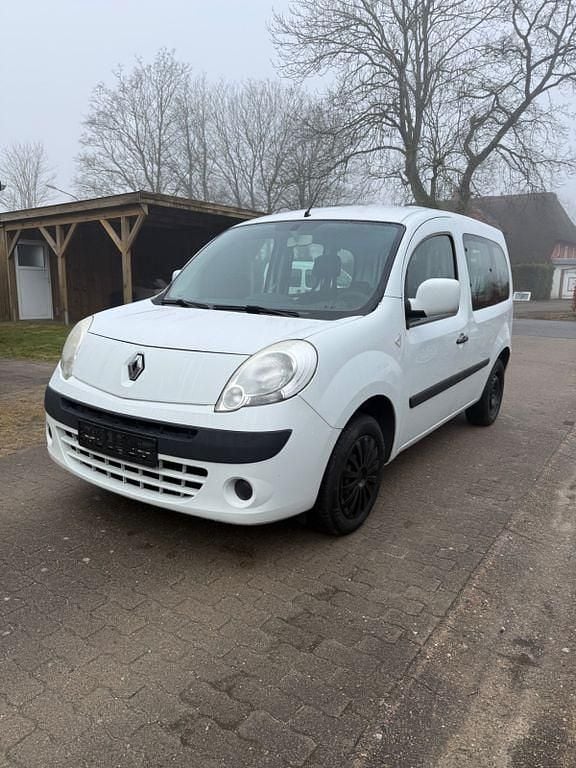 Gebraucht Renault Kangoo Authentique 75 PS (55 kW) 2012 Weiß Van / Kleinbus