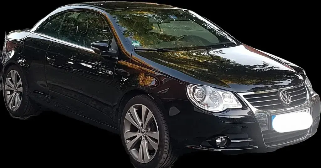 Brugt VW Eos Individual 200 HK (147 kW) 2009 Sort Cabriolet