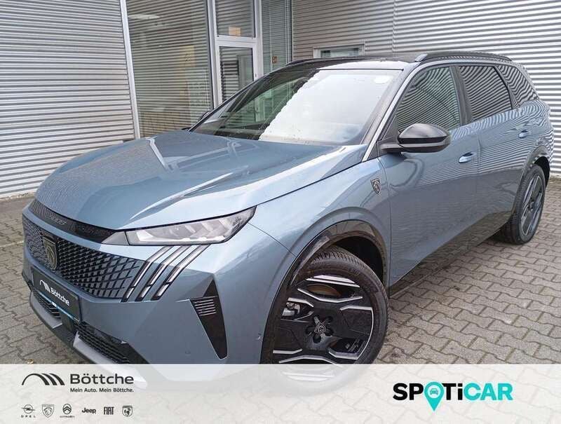 Ingaro blau Neu 2025 Peugeot e-5008 GT SUV | 48.378 € (Superpreis) - Bild 1/4