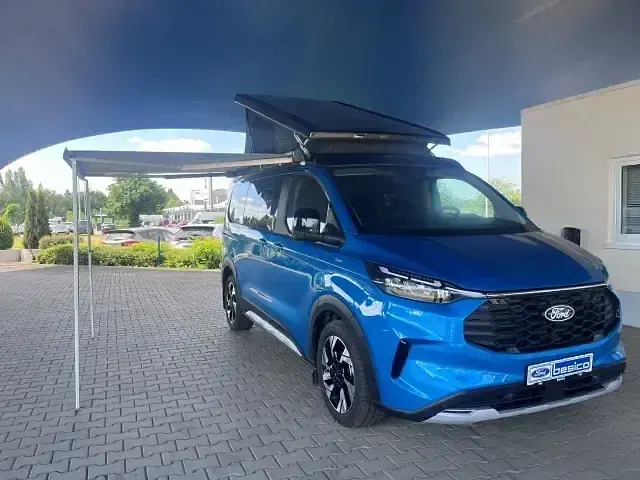 Ny Ford Transit Custom Active 2025 Blå Sedan