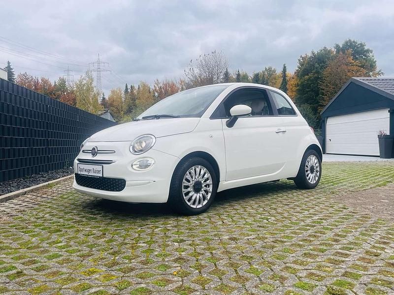 Weiß Gebraucht 2021 Fiat 500 Lounge Kleinwagen | 11.590 € (Fairer Preis) - Bild 1/4