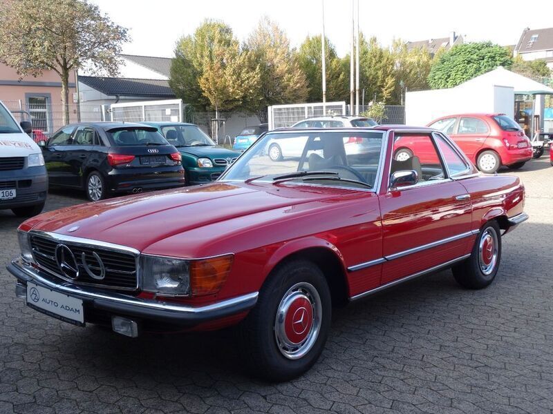 Gebraucht Mercedes SL450 224 PS (164 kW) 1973 Rot Cabrio