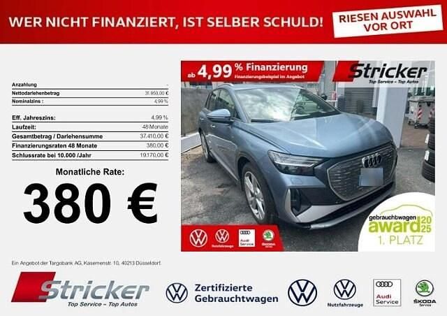 Gebraucht 2023 Audi Q4 e-tron S-Line SUV | 31.950 € (Superpreis) - Bild 1/3