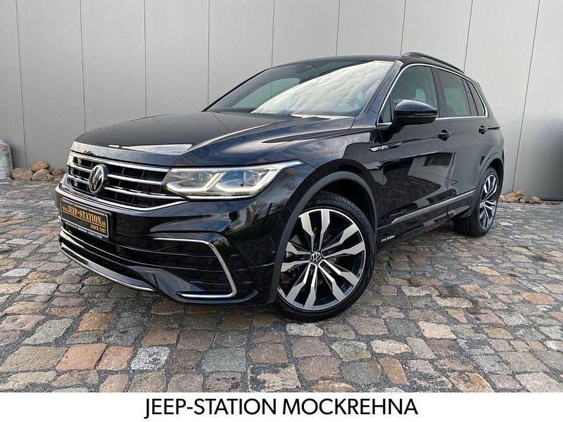 Schwarz Gebraucht 2021 VW Tiguan R-line SUV | 27.790 € (Guter Preis) - Bild 1/4
