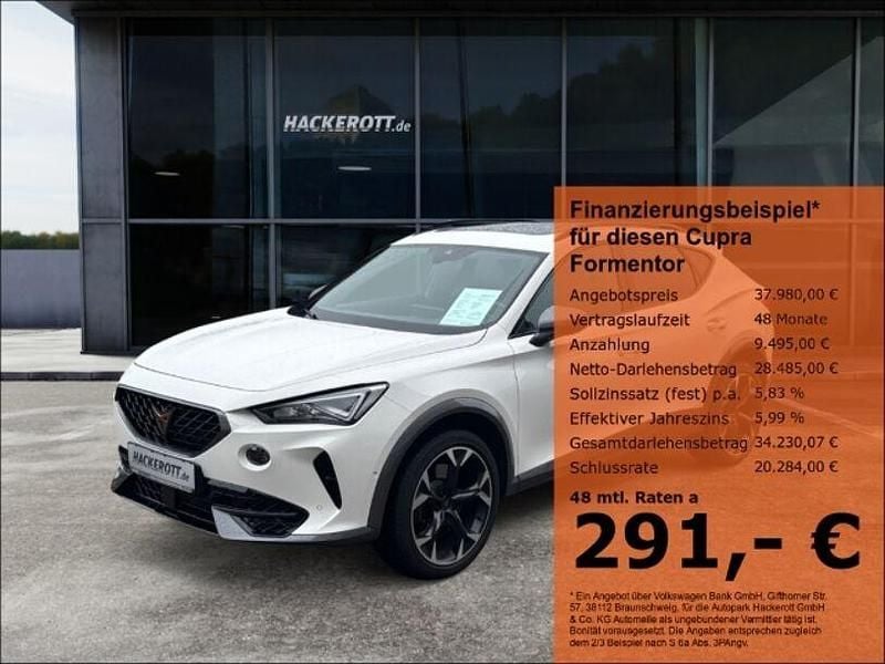 Weiss Gebraucht 2024 Cupra Formentor VZ SUV | 36.980 € (Fairer Preis) - Bild 1/4