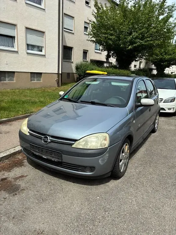 Gebraucht Opel Corsa Enjoy 75 PS (55 kW) 2003 Silber Kleinwagen