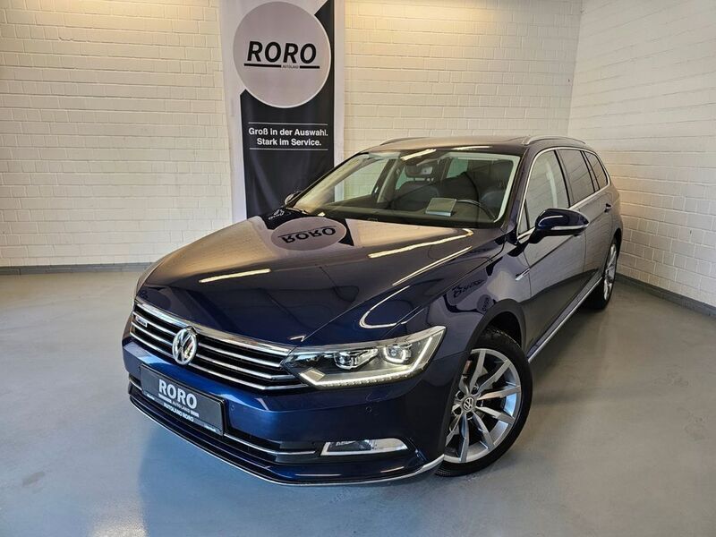 Blau Gebraucht 2018 VW Passat R-line Kombi | 19.900 € (Fairer Preis) - Bild 1/4