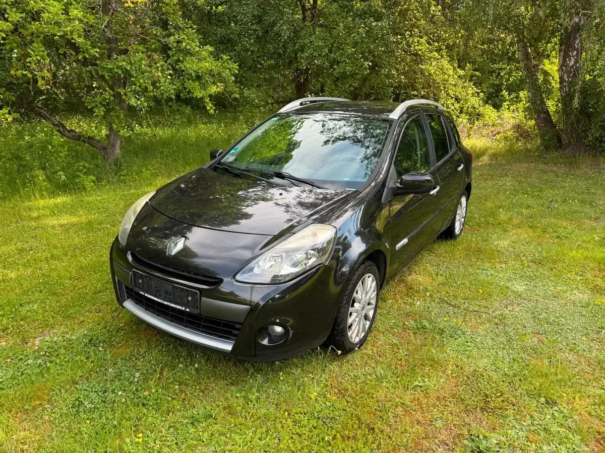 Gebraucht Renault Clio 100 PS (73 kW) 2009 Schwarz Kombi