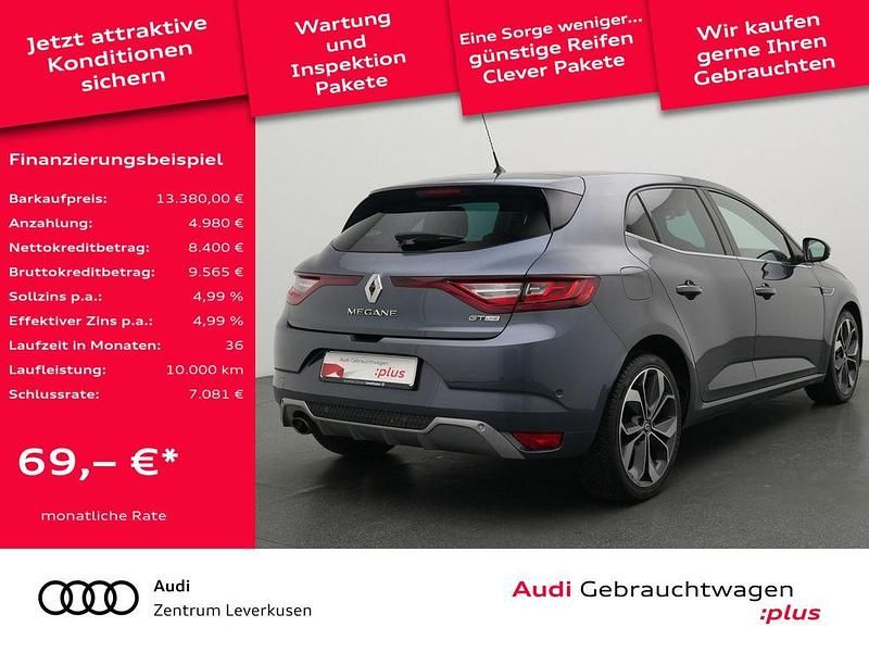 Gebraucht Renault Mégane IV 165 PS (121 kW) 2018 Titaniumgrau Limousine