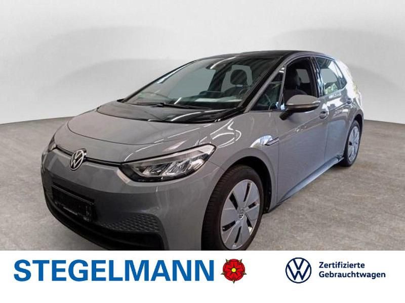 Grau Gebraucht 2021 VW ID.3 Pro Kleinwagen | 18.790 € (Fairer Preis) - Bild 1/4