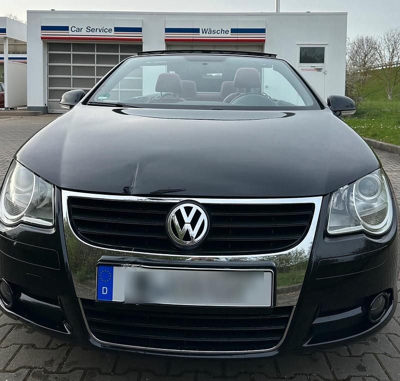 Schwarz Gebraucht 2008 VW Eos Cabrio | 5.000 € - Bild 1/4