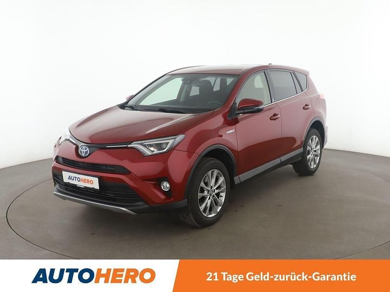 Rot Gebraucht 2018 Toyota RAV4 Hybrid Team SUV | 24.200 € (Fairer Preis) - Bild 1/3
