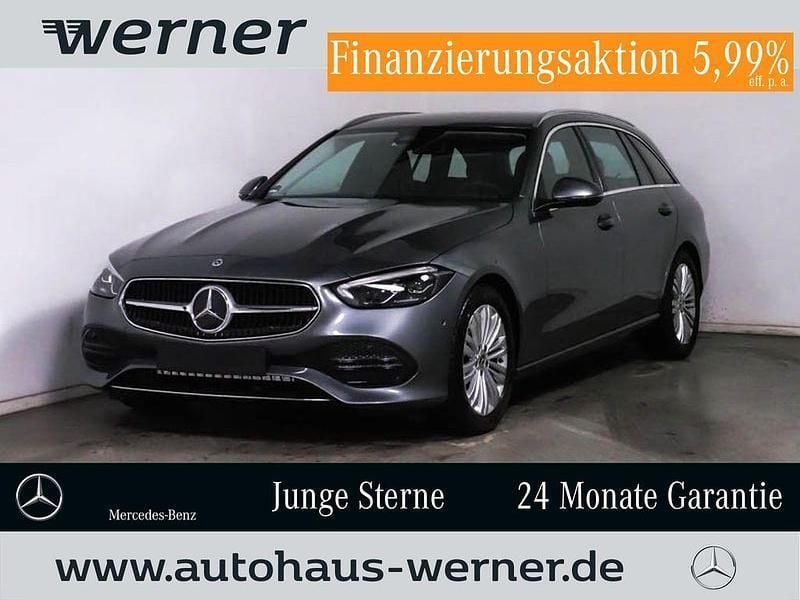 Grau Gebraucht 2024 Mercedes C180 Advanced Limousine | 34.343 € (Superpreis) - Bild 1/4