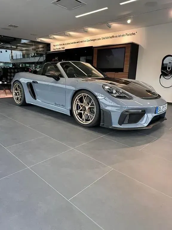 Gebraucht Porsche Boxster Spyder 500 PS (367 kW) 2024 Grau Cabrio