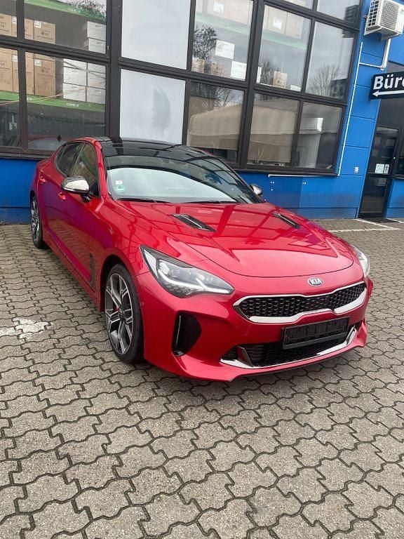 Rot Gebraucht 2018 Kia Stinger Kleinwagen | 28.000 € (Superpreis) - Bild 1/4