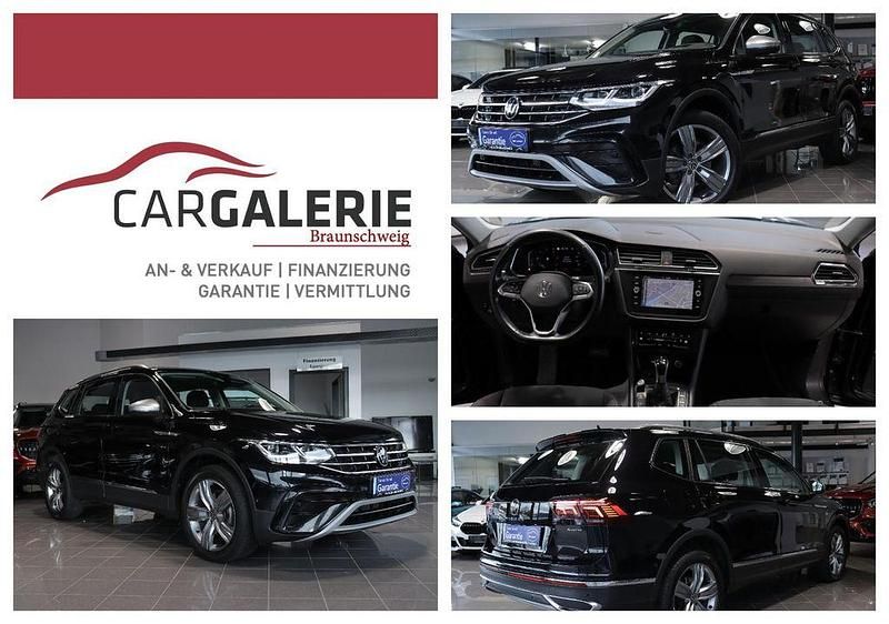 Schwarz Gebraucht 2022 VW Tiguan Allspace Elegance SUV | 27.950 € (Superpreis) - Bild 1/4
