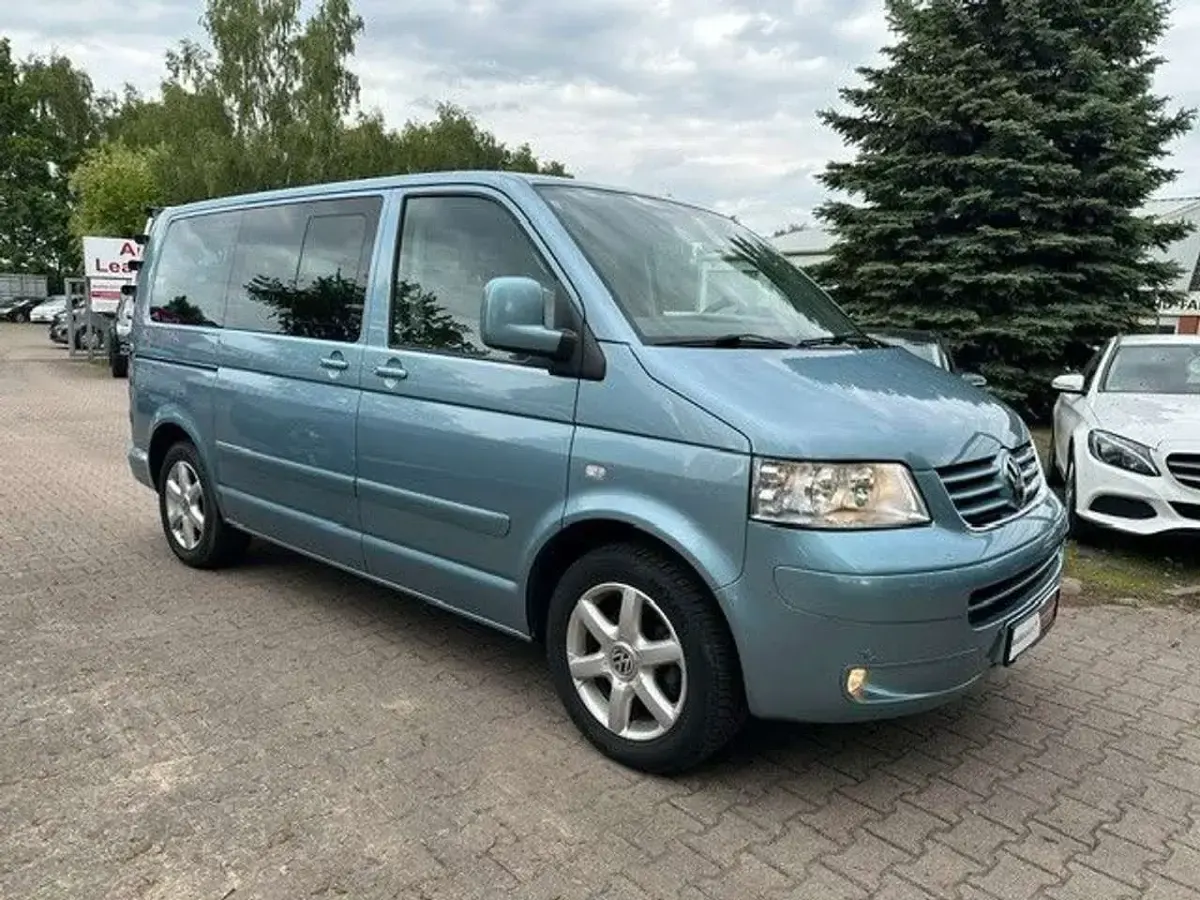 Gebraucht VW Multivan 131 PS (96 kW) 2008 Blau Van / Kleinbus