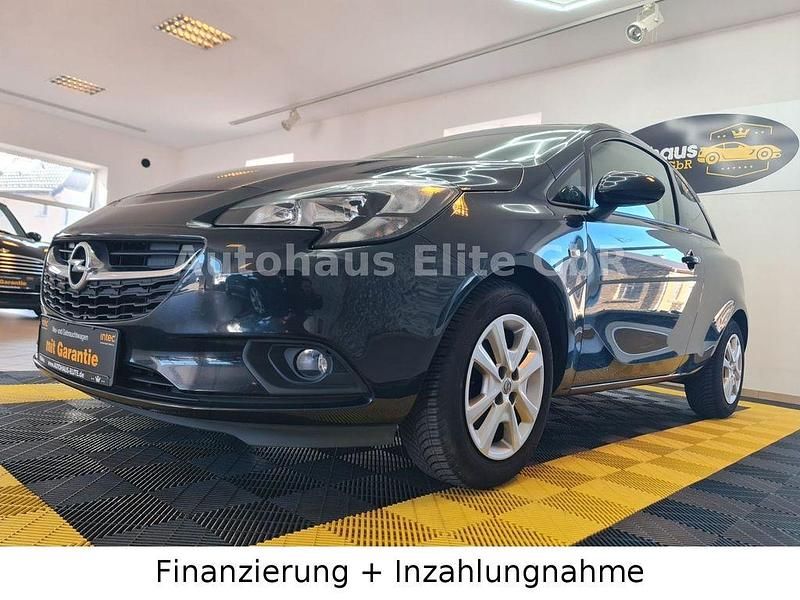 Używany Opel Corsa Edition 90 KM (66 kW) 2015 Czarny Hatchback