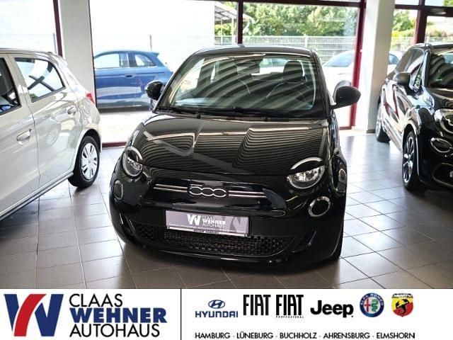 Onyx schwarz) (schwarz Gebraucht 2023 Fiat 500e Action Kleinwagen | 13.990 € (Superpreis) - Bild 1/4