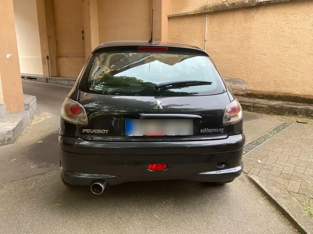 Używany Peugeot 206 75 KM (55 kW) 2003 Szary Hatchback