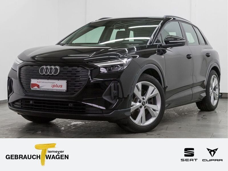 Schwarz Gebraucht 2022 Audi Q4 e-tron S-Line SUV | 38.590 € (Fairer Preis) - Bild 1/4