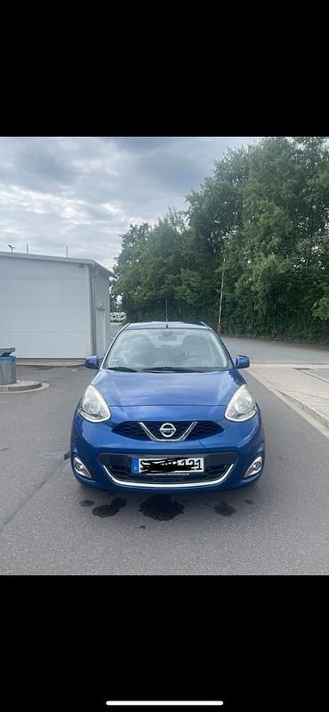 Gebraucht Nissan Micra 80 PS (58 kW) 2016 Blau Kleinwagen
