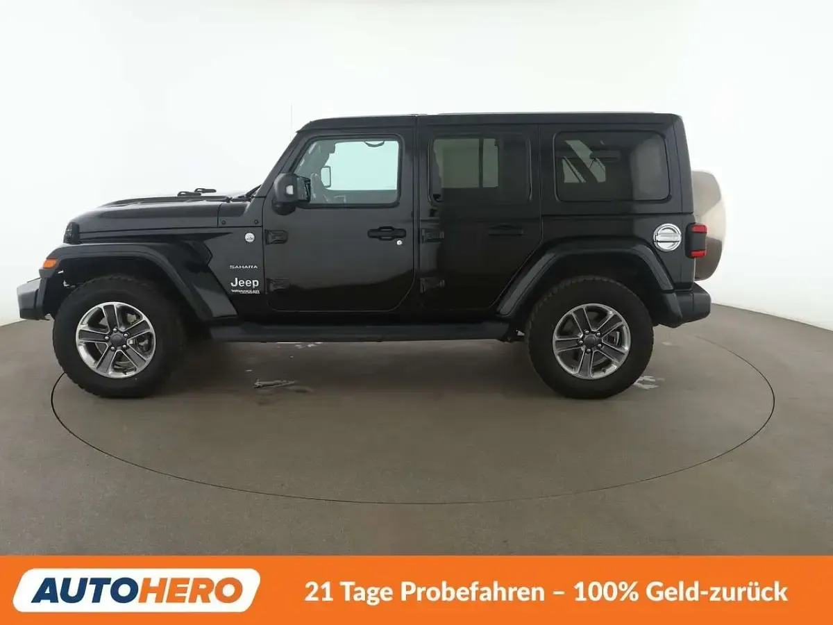 Gebraucht Jeep Wrangler Sahara 200 PS (147 kW) 2019 Schwarz SUV