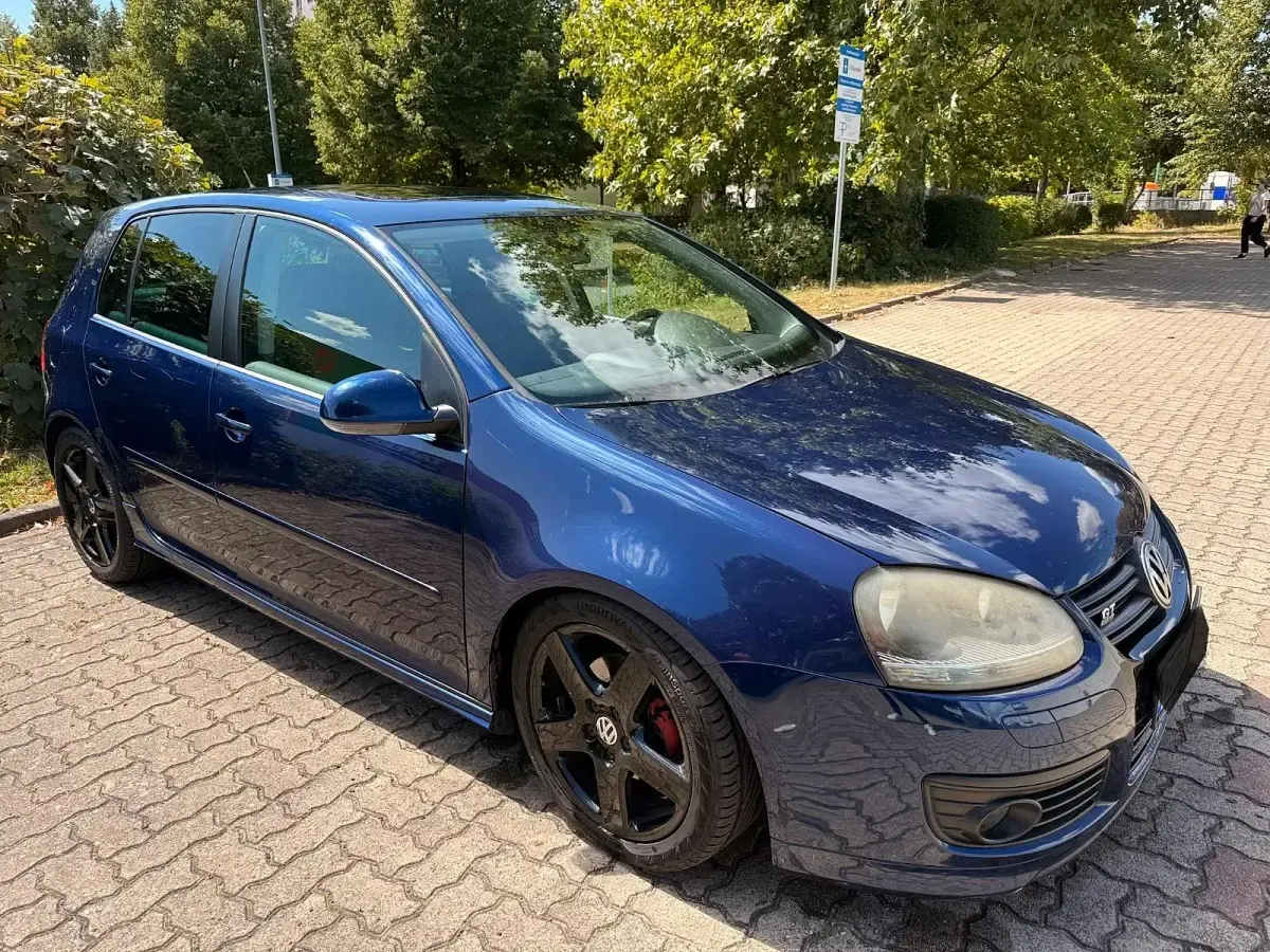 Gebraucht VW Golf VI GT 140 PS (102 kW) 2008 Blau Kleinwagen