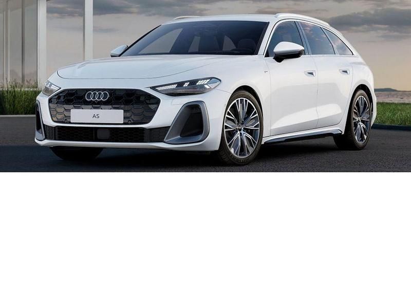 Weiß Gebraucht 2024 Audi A5 S-Line Coupé | 56.620 € (Etwas zu teuer) - Bild 1/3