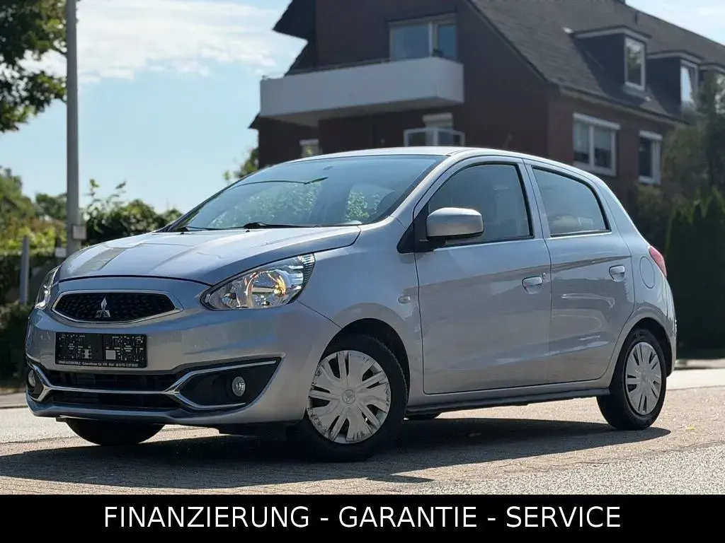Gebraucht Mitsubishi Space Star 71 PS (52 kW) 2017 Silber Kleinwagen