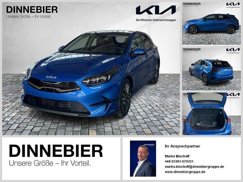 Neu Kia Ceed Platinum 140 PS (102 kW) 2025 Blau Kleinwagen