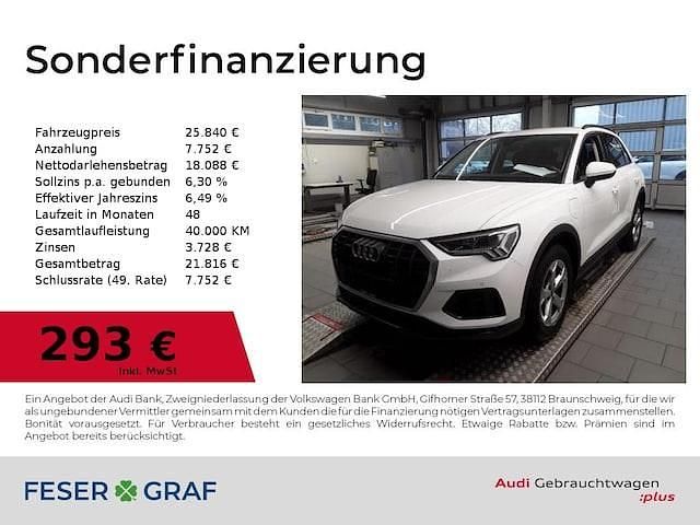 Ibisweiß Gebraucht 2022 Audi Q3 SUV | 25.840 € (Superpreis) - Bild 1/2