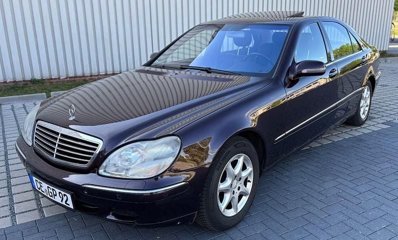 Schwarz Gebraucht 2000 Mercedes S500L Limousine | 6.299 € (Fairer Preis) - Bild 1/4