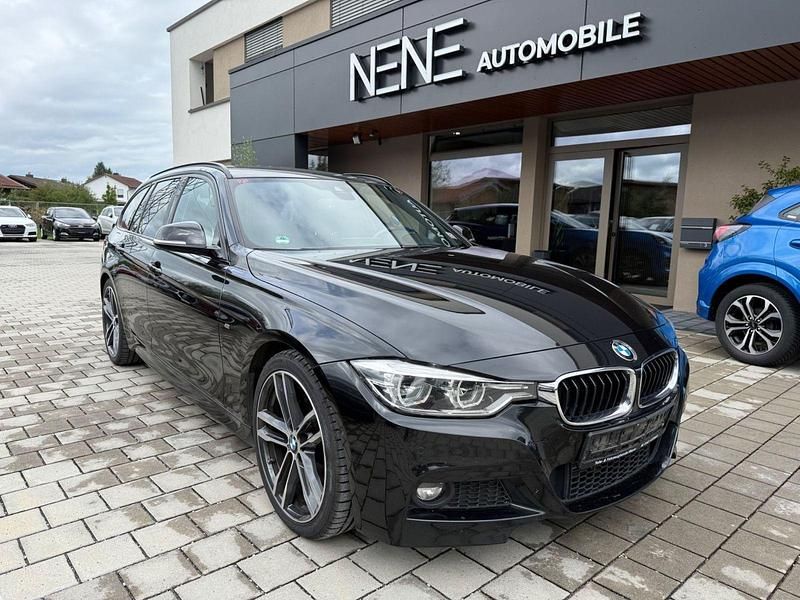 Schwarz Gebraucht 2018 BMW 325 M Sport Kombi | 17.700 € (Guter Preis) - Bild 1/4