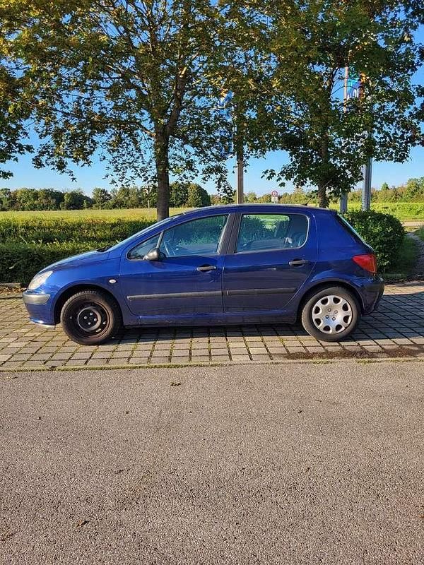 Blau Gebraucht 2004 Peugeot 307 Filou Kombi | 650 € (Superpreis) - Bild 1/4